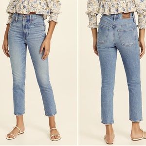 Madewell Perfect Vintage High Rise Jean in Light Wash. Sz 29